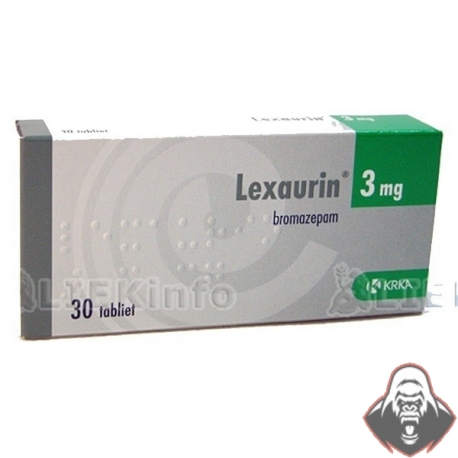 LEXAURIN -  30x - 3mg - Bromazepamum